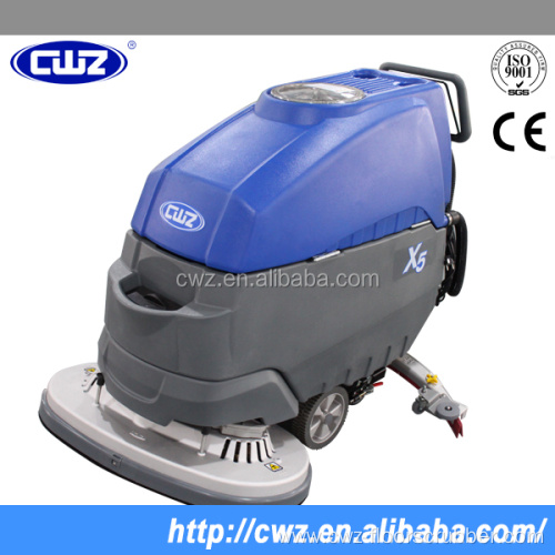 Battery floor scrubber marble floor cleaning machine